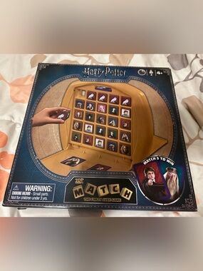 Warner Bros. Harry Potter Match The Crazy Cube Game - Gold and Blue
